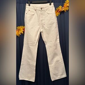 H&M White Women Jeans